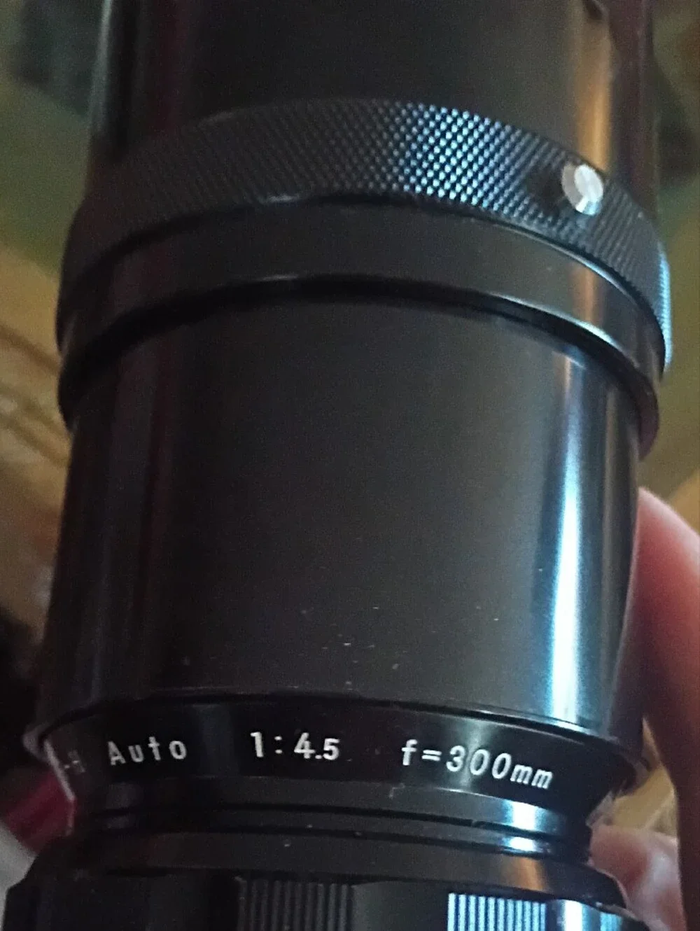 Nikkor 300mm Black Telephoto Camera Lens - Nippon Kogaku Japan - 4211229